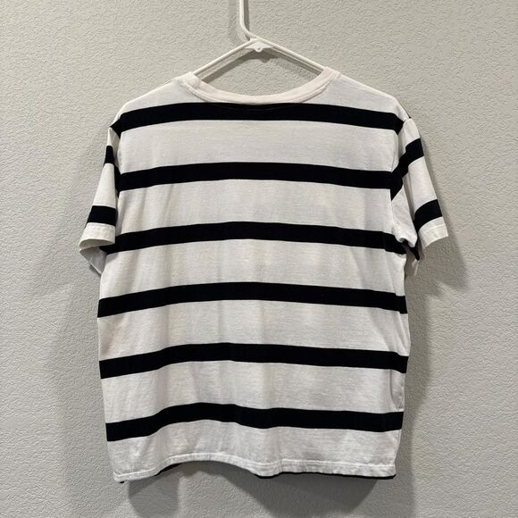 H&M striped boxy tee Size L - Picture 2 of 3